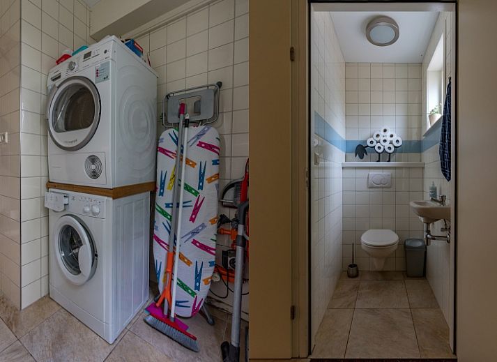 Stilvolles Wohnzimmer in Eelman B. 1405 Ferienhaus Den Burg Texel mit moderner Einrichtung.