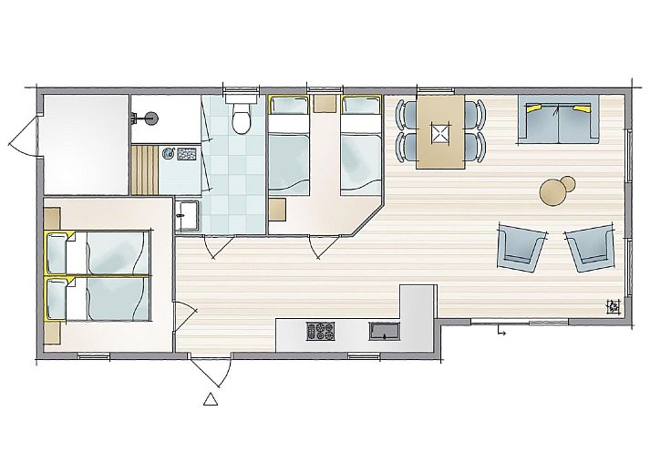 Verblijf 0105100 - Vakantiewoning Texel - «Loodsmansduin 1»