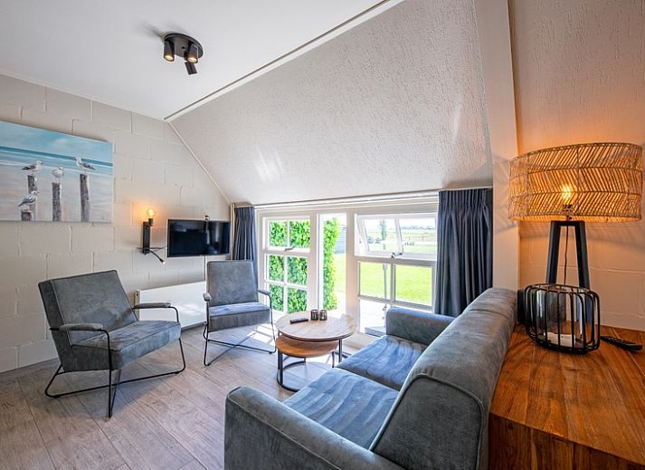 Apartment Gouden Reaal 24 in Den Hoorn Texel, vacation home with thatched roof and spacious garden.