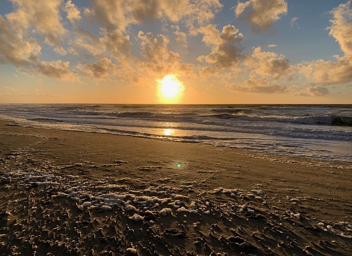 Gezellige slaapkamer in Vissershuisje De Bruinvis, Oudeschild, Texel, vakantiehuis met comfortabele bedden op de Waddeneilanden.