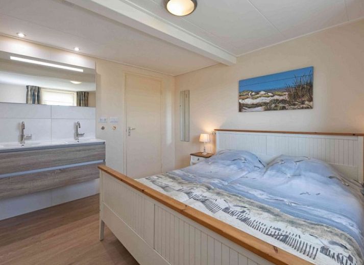 Entspannen Sie sich auf der Terrasse von Het plaatsje van Jos en Anneke, Ferienhaus in Zuid-Eierland, Texel.