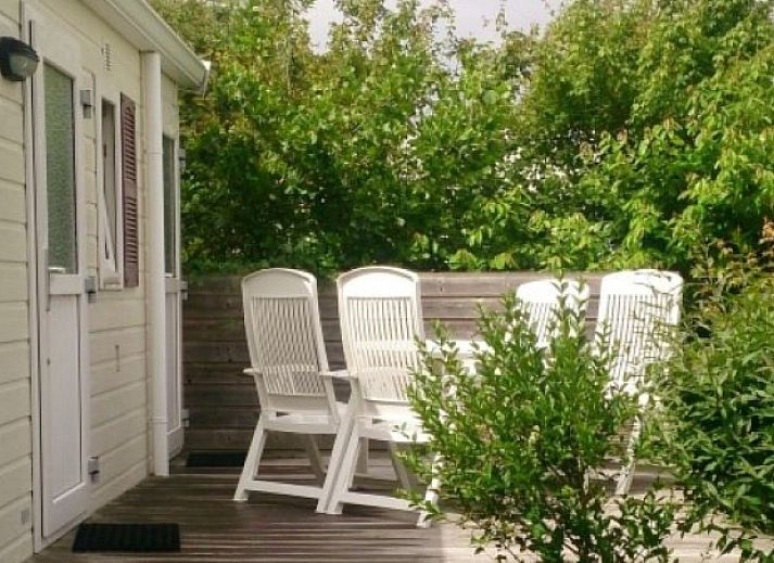 Gemuetliches Ferienhaus Vakantiepark de Bremakker Bosveld 104 in der natuerlichen Umgebung von De Dennen, Texel.