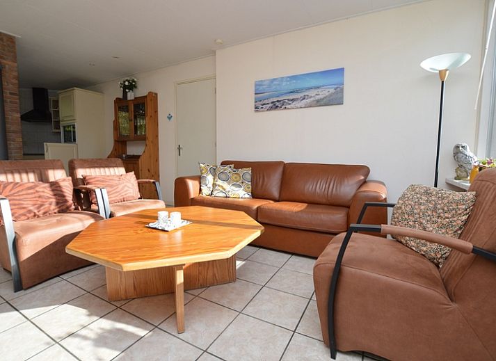 Ferienhaus de Parel 222 in De Dennen, Texel mit grossem Garten und Terrasse.