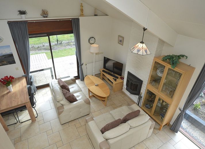 Bungalowpark Gortersmient vacation home Gortersmient 340 with sunny terrace in De Dennen, Texel, Wadden Islands.