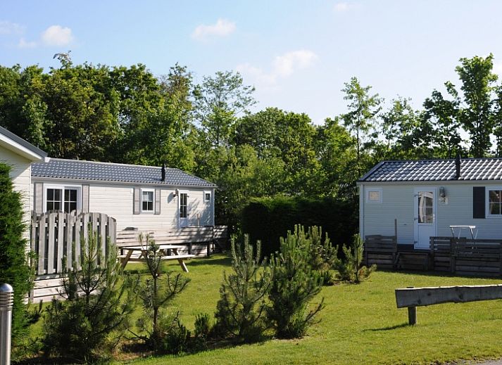 Villetta Ferienhaus fuer 4 Personen mit Blick auf den Teich in De Dennen, Texel, Watteninseln.