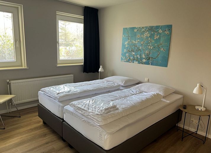 Stijlvolle woonkamer in Bungalowpark 't Hoogelandt - Bungalow-Texel, De Dennen, Texel.