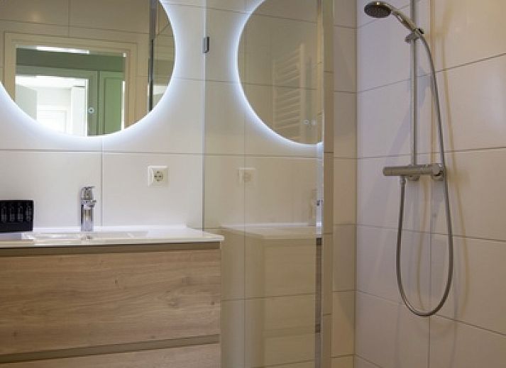 Stijlvolle woonkamer in Bungalowpark 't Hoogelandt - Bungalow-Texel, De Dennen, Texel.