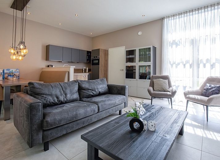 Ferienhaus Bungalowpark Verste Coogh - Hermelijn auf Texel mit Terrasse und Garten in De Dennen.