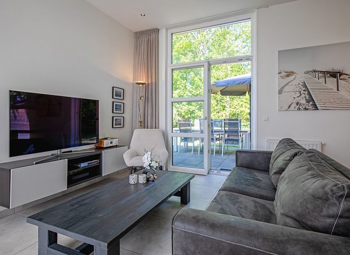 Charmantes Ferienhaus im Bungalowpark Verste Coogh - Hermelijn, Texel mit Terrasse inmitten der Natur.