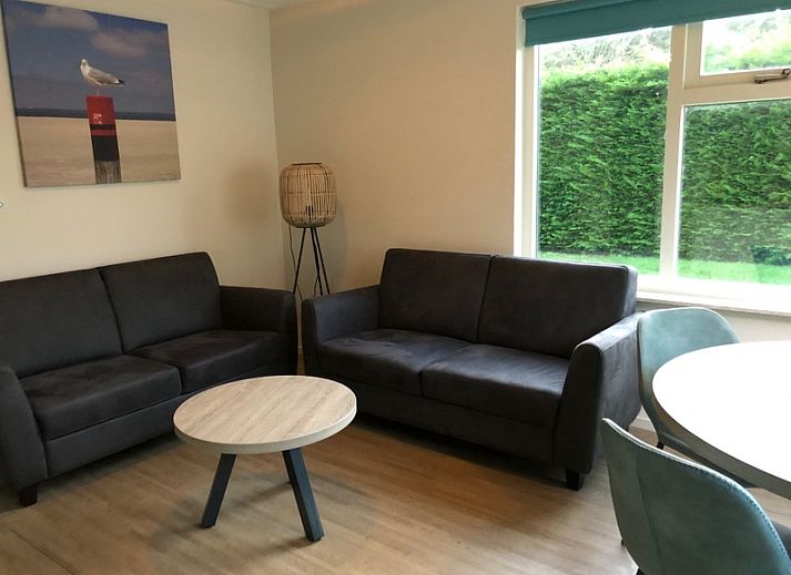 Moderne Kueche im Ferienhaus Typ 1, De Dennen, Texel, Watteninseln.