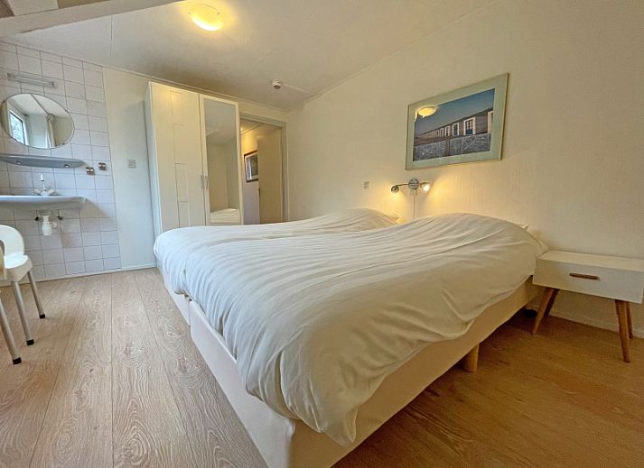 Stilvolle Sitzecke im Appartement Bos en Duin 24, De Dennen, Texel, ideal zum Entspannen nach einem Tag voller Entdeckungen.