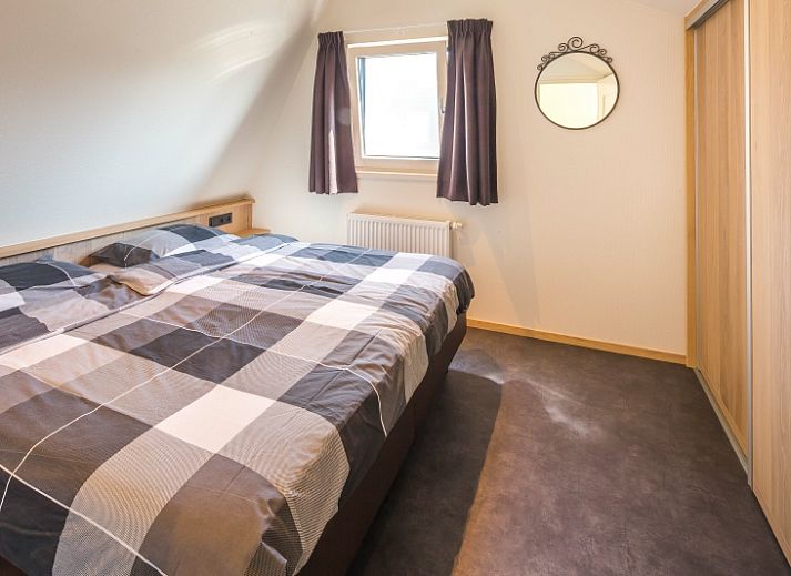 Sonnige Terrasse im Ferienhaus Gortersmient 206 im Bungalowpark Gortersmient, De Dennen, Texel.