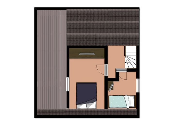 Sonnige Terrasse im Ferienhaus Gortersmient 206 im Bungalowpark Gortersmient, De Dennen, Texel.