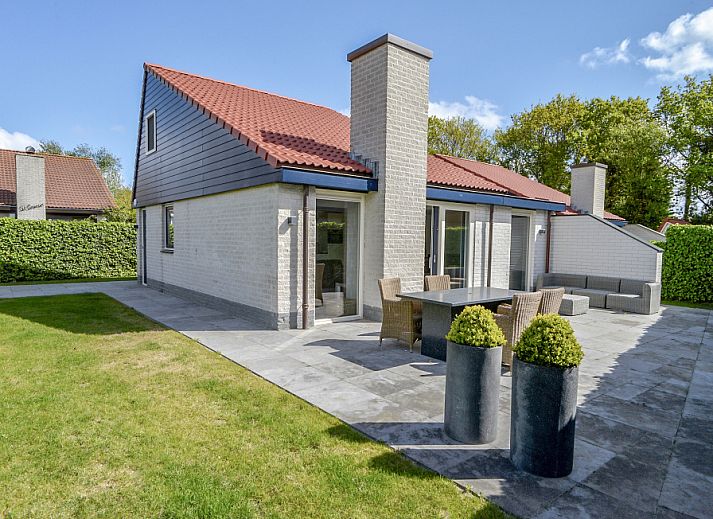 Bungalowpark Gortersmient Ferienhaus Gortersmient 222 in De Dennen Texel mit grossem Garten und Terrasse.