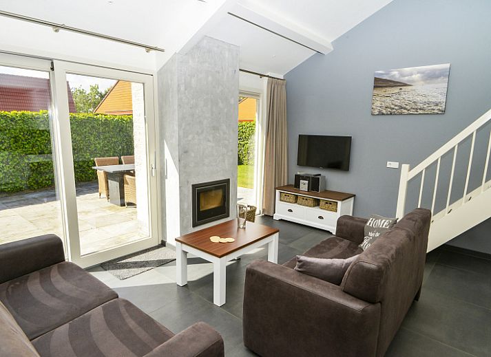 Bungalowpark Gortersmient Ferienhaus Gortersmient 222 in De Dennen Texel mit grossem Garten und Terrasse.