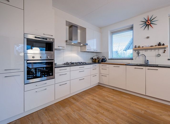 Gemuetliches Wohnzimmer in der Villa De Rode H, Bungalowpark 't Hoogelandt, De Dennen, Texel.