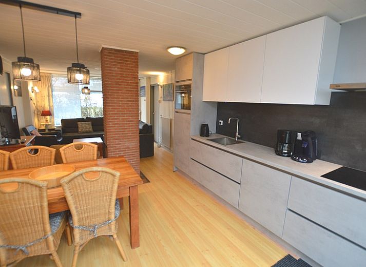 Gemuetliches Wohnzimmer im Ferienhaus de Parel 206, De Dennen, Texel.