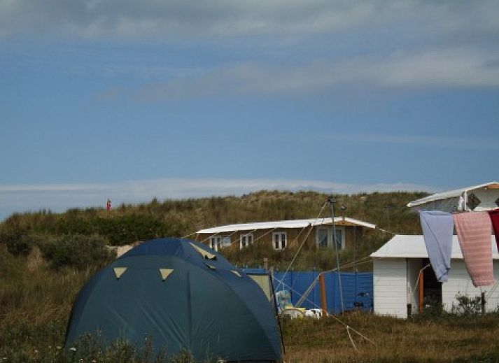 Stijlvolle woonkamer in De Hagedis tenthuis, Oost-Vlieland, Vlieland, Waddeneilanden.