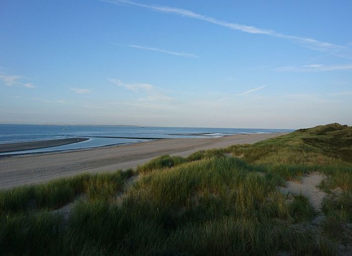Stijlvolle woonkamer in De Hagedis tenthuis, Oost-Vlieland, Vlieland, Waddeneilanden.