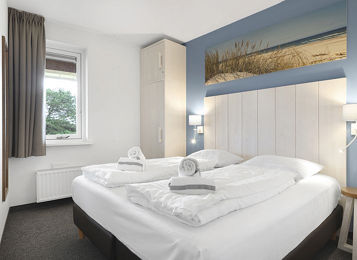 Exterior of Vlieduyn 2-person apartment in Oost-Vlieland, located in the Wadden Islands.