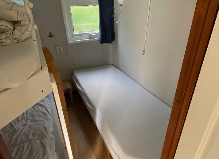 Gezellige zithoek in De Clochard nr 37 chalet, Midsland Noord, Terschelling.