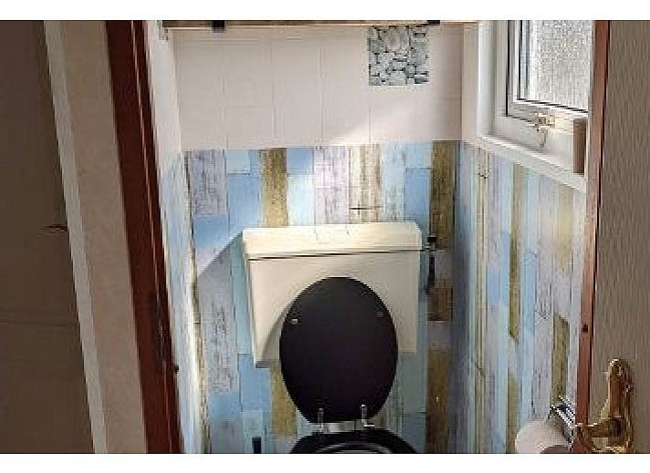 Gezellige zithoek in De Clochard nr 37 chalet, Midsland Noord, Terschelling.