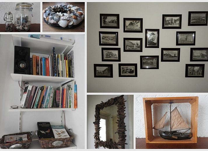 Botter Ferienhaus in Midsland Nord Terschelling mit grosser Veranda und Picknicktisch