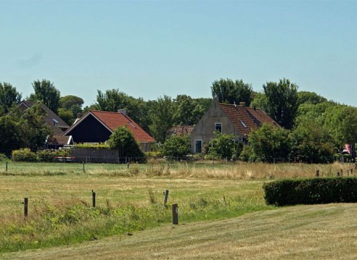Chill auf Ameland Ferienhaus in Ballum mit viel Gruen und Privatsphaere.