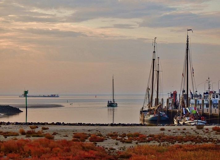 Modernes Badezimmer im Ferienhaus Chill on Ameland in Ballum.
