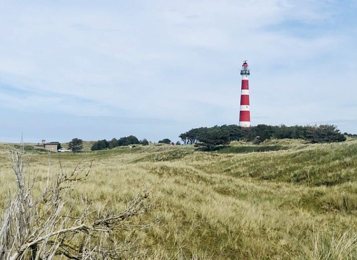 Gezellige woonkamer in Esti vakantiehuis, Ballum, Ameland met comfortabele banken.