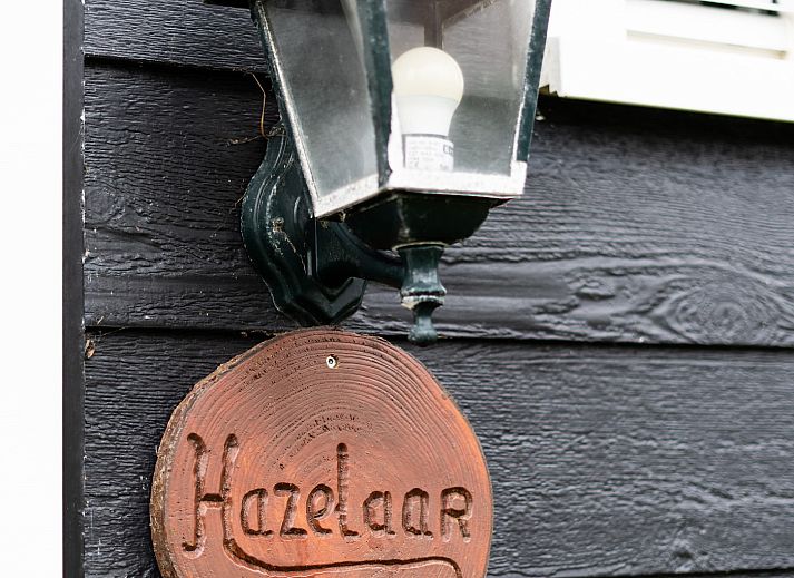 Vakantiehuis Hazelaar in Ballum, Ameland met charmante rode dakpannen en groene omgeving.