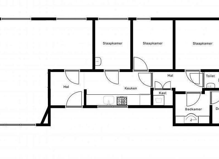 Unterkunft 0402114 - Bungalow Ameland - Juul