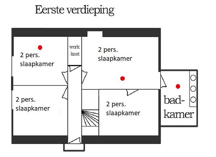 Stylish sitting area in Het Woonhuis, vacation home in Hollum, Ameland with modern furnishings and garden views.