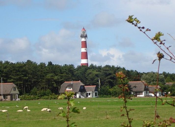 Gezellige woonkamer van vakantiehuis Sier in Hollum, Ameland.