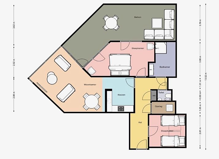 Guest house 0404123 - Apartment Ameland - Zand