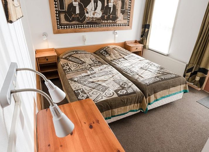 Charmanter Eingang zur Pension Westerburen, Fruehstueckspension in Schiermonnikoog, Watteninseln.