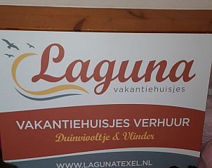 Laguna-Ferienhuser unterzeichnen in Duinviooltje in De Cocksdorp, Texel.