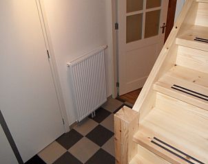 Stairs and hallway in Type 8 - 2108 vacation home, De Cocksdorp, Wadden Islands.
