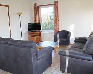 Cozy living room in Dune/lighthouse view detached vacation home, De Cocksdorp, Texel.