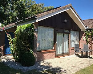 Ferienhaus Slufterhoek 128 in De Cocksdorp Texel mit sonniger Terrasse und grner Umgebung.