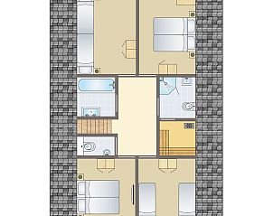 Unterkunft 010127 - Bungalow Texel - Sluftervallei | 10-persoons bungalow - Breed toegankelijk | 