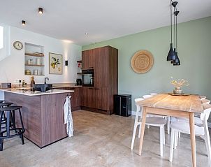 Essecke und Kche im Ferienhaus De Razende Bol, Watteninseln.