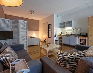 Offene Kche und Wohnbereich in Typ 3 - 2103, Ferienhaus in De Cocksdorp, Texel, mit moderner Ausstattung.