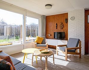 Gemtliche Sitzecke im Ferienhaus Slufteroord 292, Bungalowpark Slufteroord, De Cocksdorp, Texel.