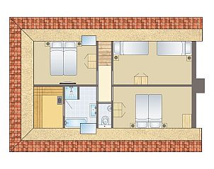 Verblijf 0101684 - Bungalow Texel - Sluftervallei | 8-persoons bungalow - Breed toegankelijk | 8