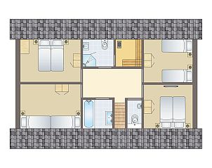 Guest house 010171 - Bungalow Texel - Sluftervallei | 10-persoons bungalow - Extra toegankelijk | 