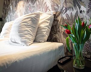 Guest house 0101822 - Holiday property Texel - Tweepersoonskamer met uitzicht op de gezellige Kikkertstraat