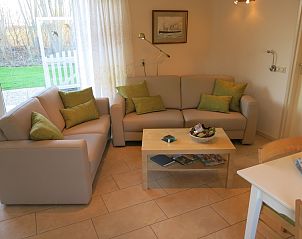 Gemtliches Wohnzimmer im Ferienhaus 't Luwe Land 49, De Koog, Texel.