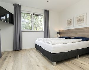 Comfortable bedroom in Villa 21A, De Koog, Texel, perfect vacation home on the Wadden Islands.