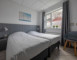 Bedroom in Riddertje vacation home, De Koog, Texel. Restful room for a good night's sleep on the island.